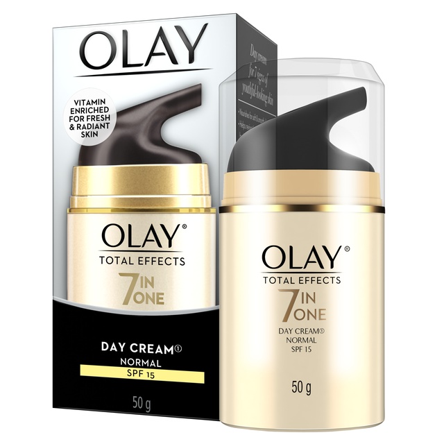 Olay Total Effects 7in1 Day Cream SPF 15 Krim Pelembab Wajah Anti Aging Moisturizer 50g-1