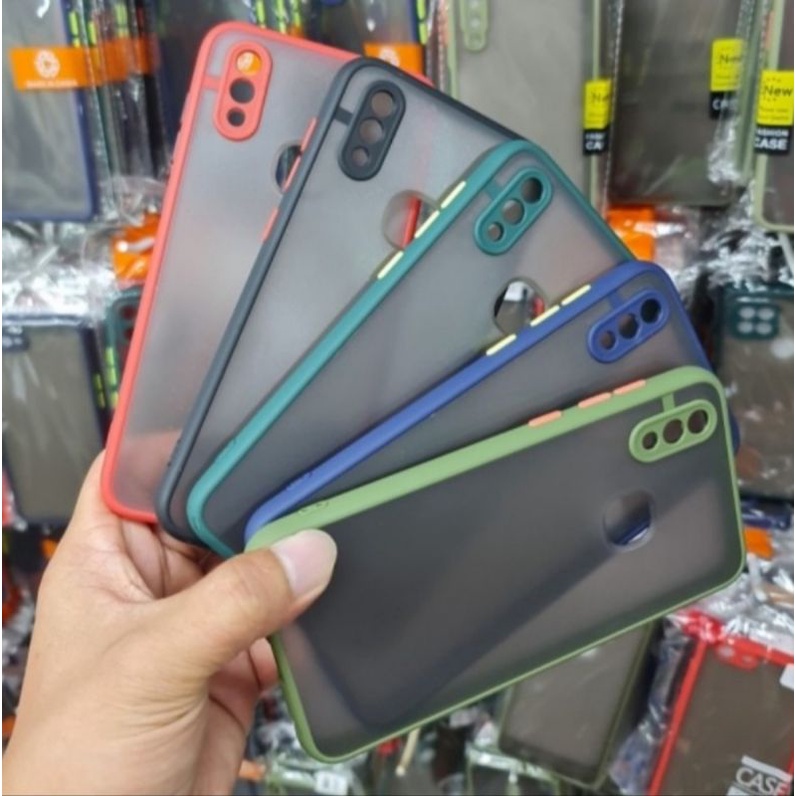 Vivo V11 V11i case fuze dove doff matte colour warna