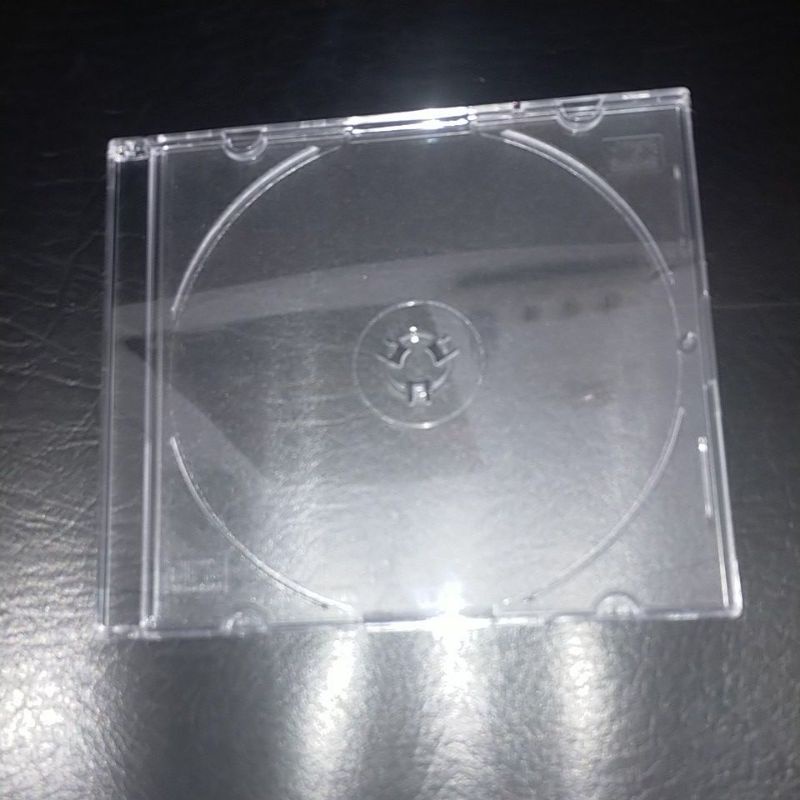 CD Case Mika Single TIPIS (SLIM) Transparan MERK GT PRO / Tempat CD / Kotak CD