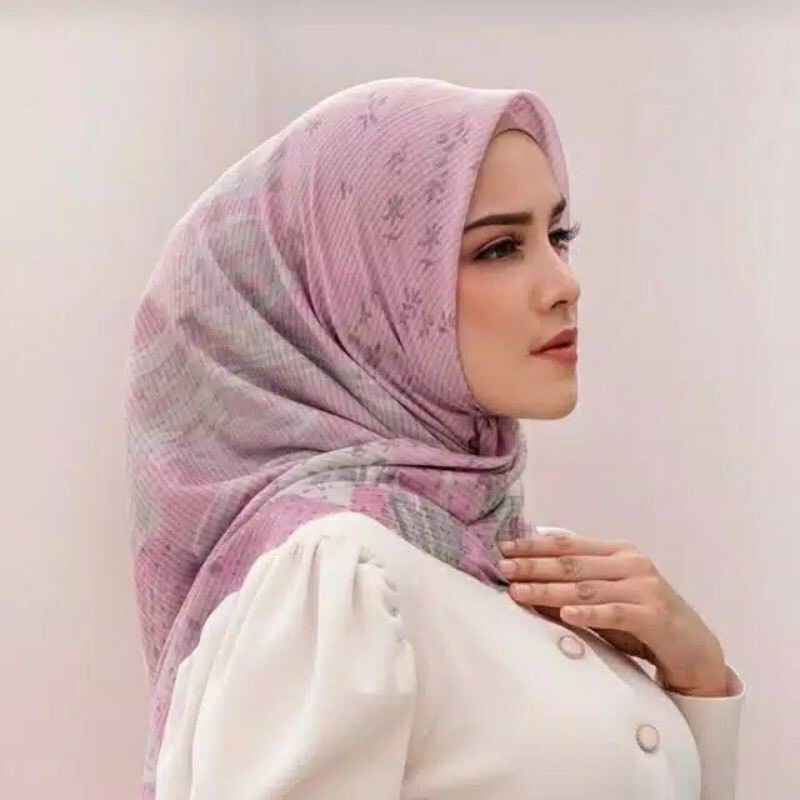 Preloved Buttonscarves Opuntia Lilac