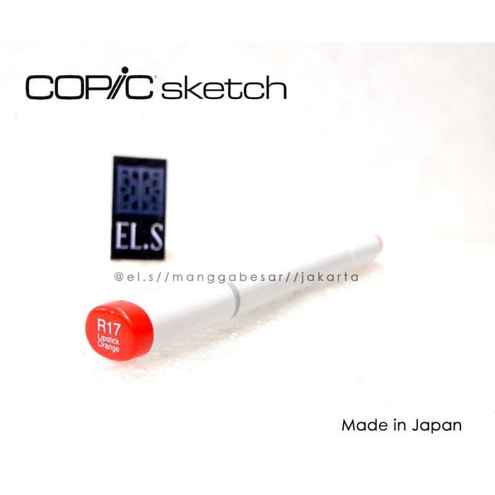 

COPIC SKETCH MARKER R17 LIPSTICK ORANGE ( CSM ) COLOR COLOUR