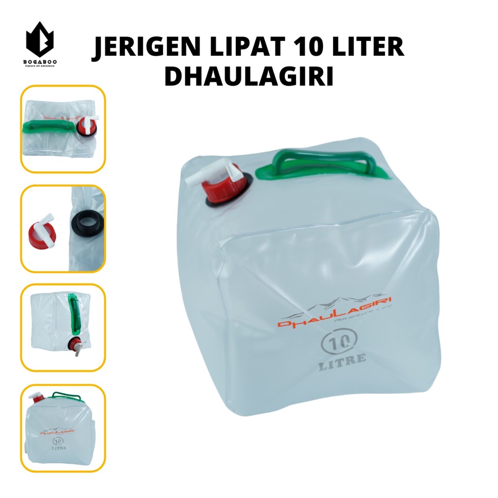 ( BISA COD ) Jerigen Lipat Dhaulagiri water tank Tempat air wadah air praktis jerigen ukuran 5L - 10L - 20L