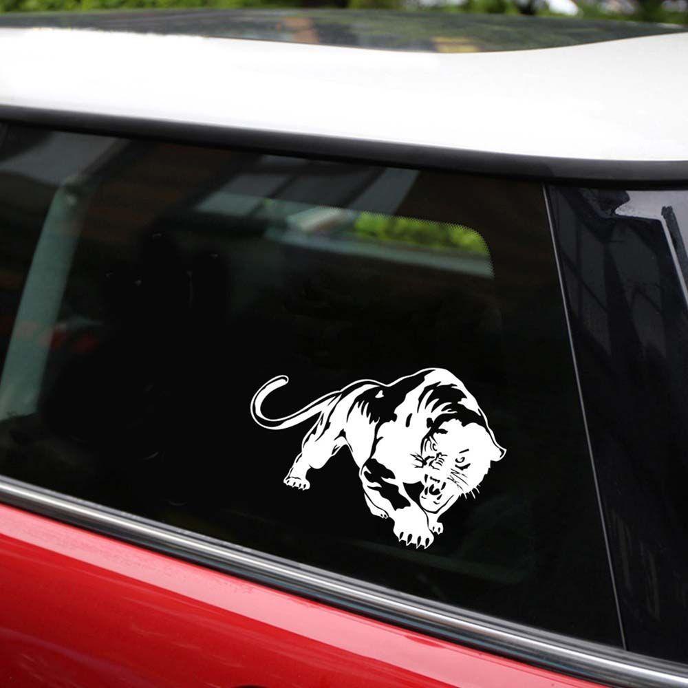 Lanfy Stiker Motif Panther Untuk Dekorasi Jendela Belakang Mobil