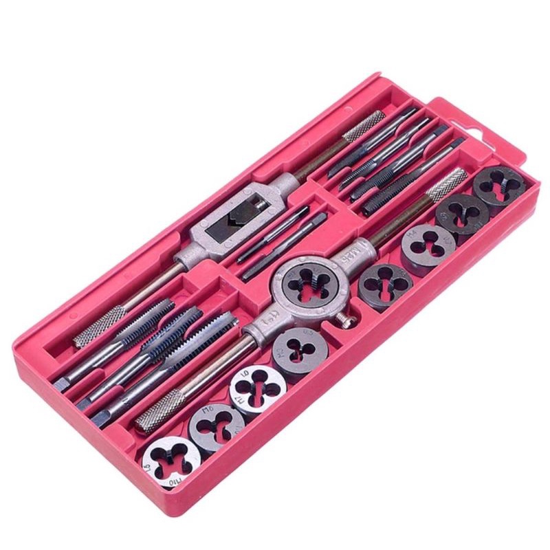 kodenki TND201 hand tap die set 12pc/tap senai set 12pc senai baut