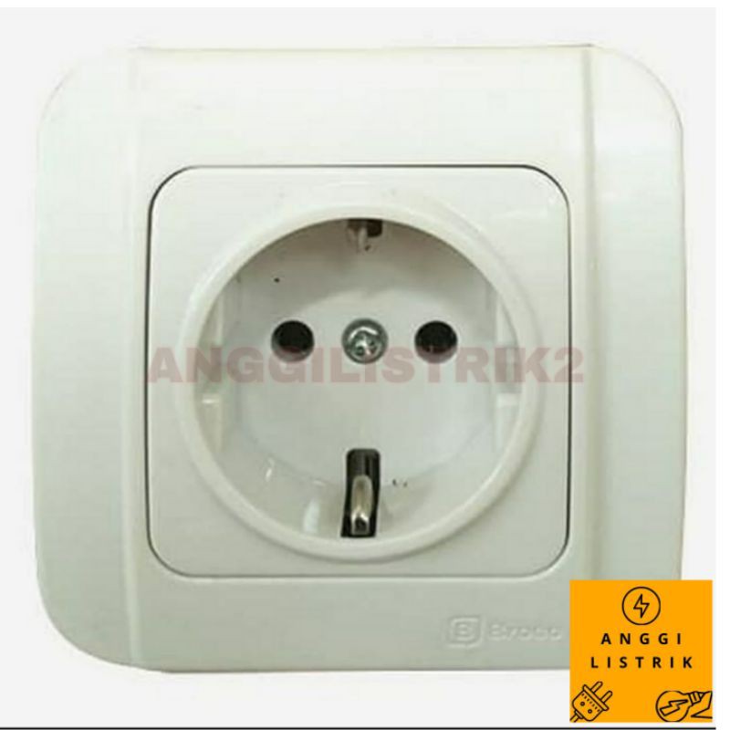 stop kontak broco galleo / colokan broco galleo / stop kontak broco tanam