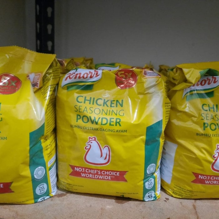 

PRODUK TERBAIK - KNORR- CHIKEN SEASONING POWDER 1 KG/ BUMBU EKSTRAK DAGING AYAM 1 KG
