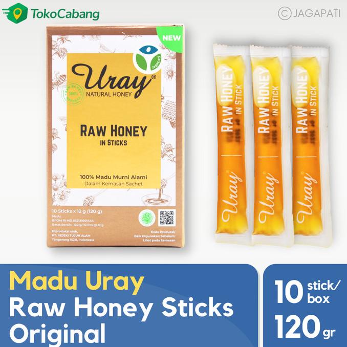 

Madu Uray Honey Stick Sachet - Original - Madu Murni - Madu Hutan
