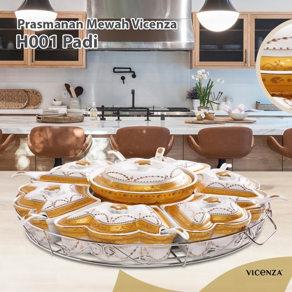Set Prasmanan Besar Prasmanan Mewah Vicenza H001
