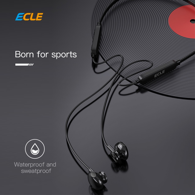 (NEW) Wireless Sports Earphones Sweatproof/Headset Bluetooth 5.1 Neckband Stereo with Magnetic Buds