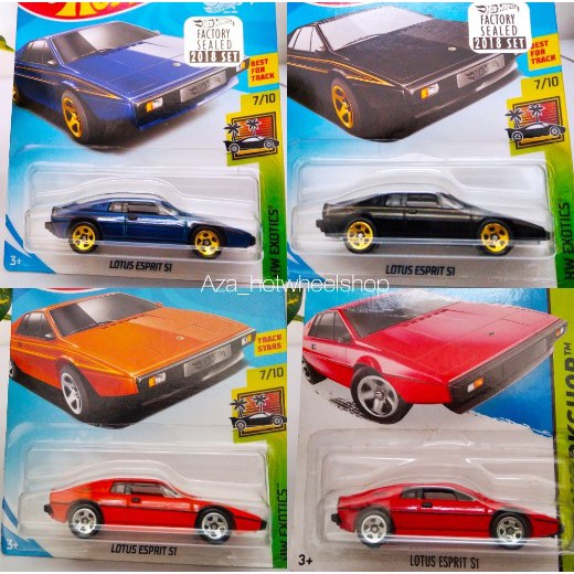 Hot Wheels Lotus Esprit S1 Biru, Orange, Merah, Hitam HW Exotics Hotwheels Terbaru