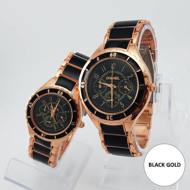 Jam tangan couple chanel murah SS1436