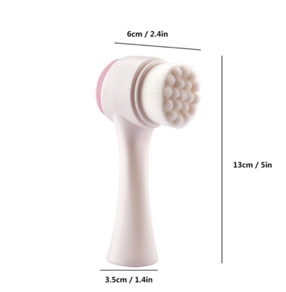 SIKAT PEMBERSIH WAJAH GAGANG MANUAL 2 SISI / ALAT FACIAL