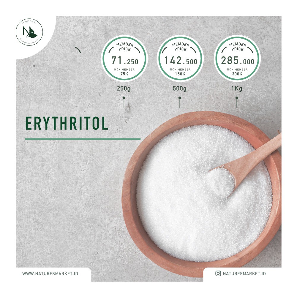 

ERYTHRITOL 1KG