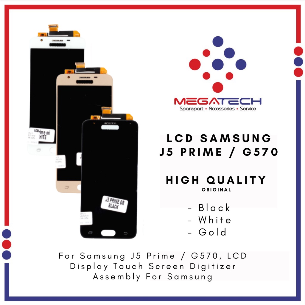 LCD Samsung J5 Prime G570 Fullset Touchscreen - ORI