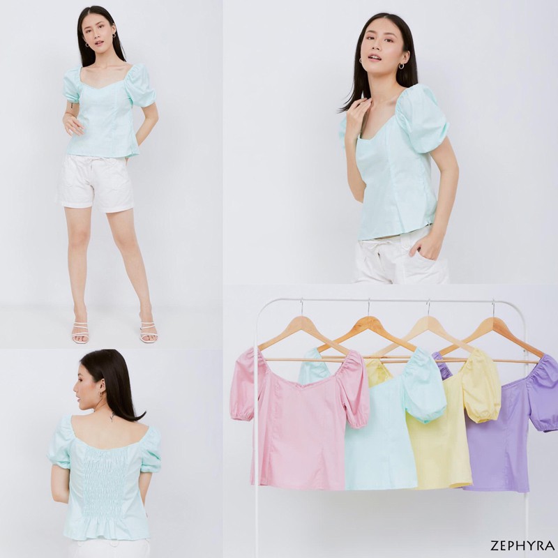 ZEPHYRA TOP - Atasan Wanita Blouse Wanita