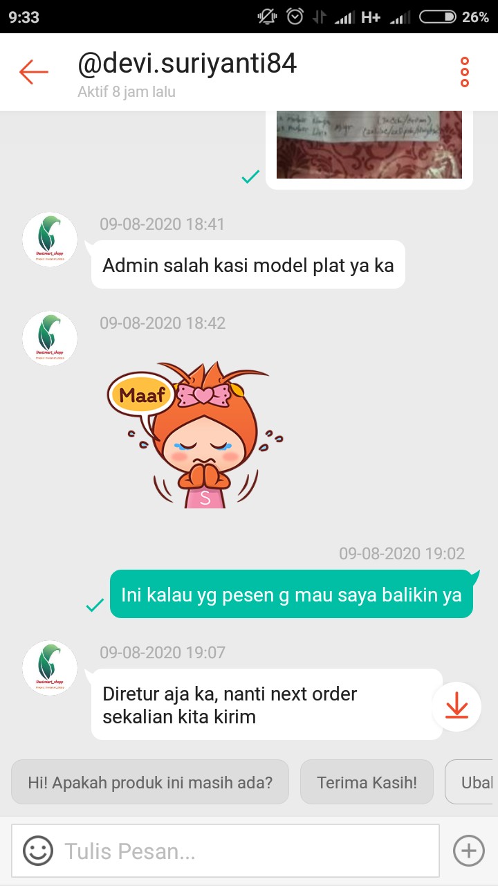 Masker Livia By Mayra Ori