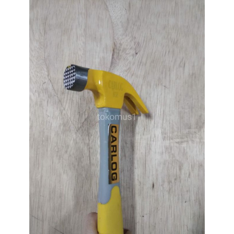 PALU KAMBING CLAW HAMMER GAGANG FIBER PVC 8 OZ (MAGNET)