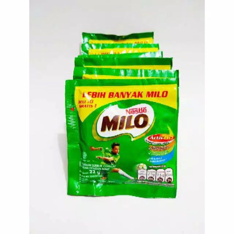 

MILO SACHET ACTIV GO 22GR 1RENCENG ISI 11BKS