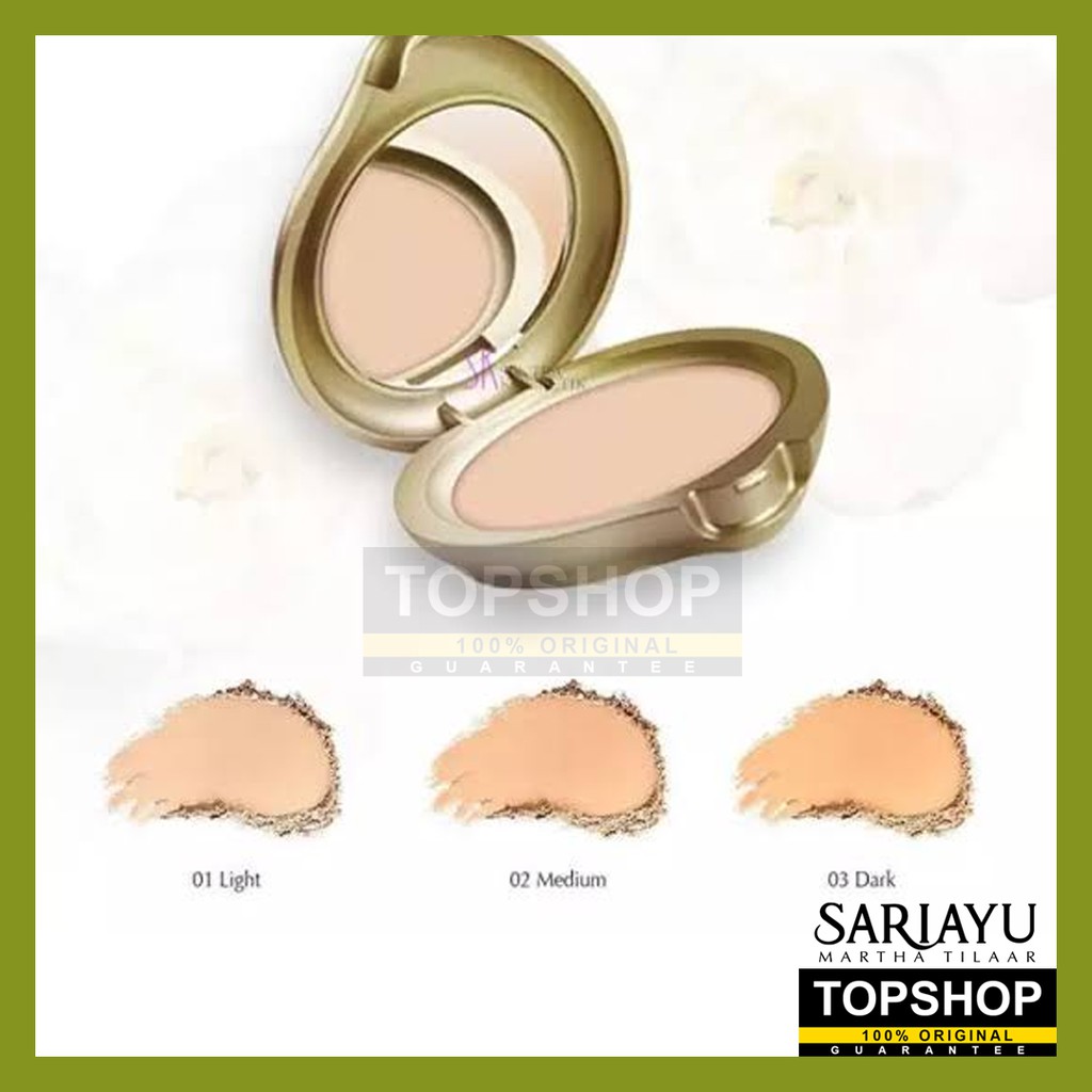 Sariayu Martha Tilaar Two Way Cake Gold Spf15