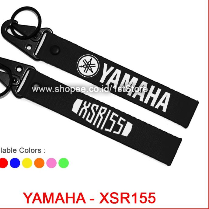 GANTUNGAN KUNCI YAMAHA XSR155 PREMIUM KEYCHAIN KEY CHAIN TAG LOGO SEPEDA MOTOR XSR 155 R ALL NEW KEY