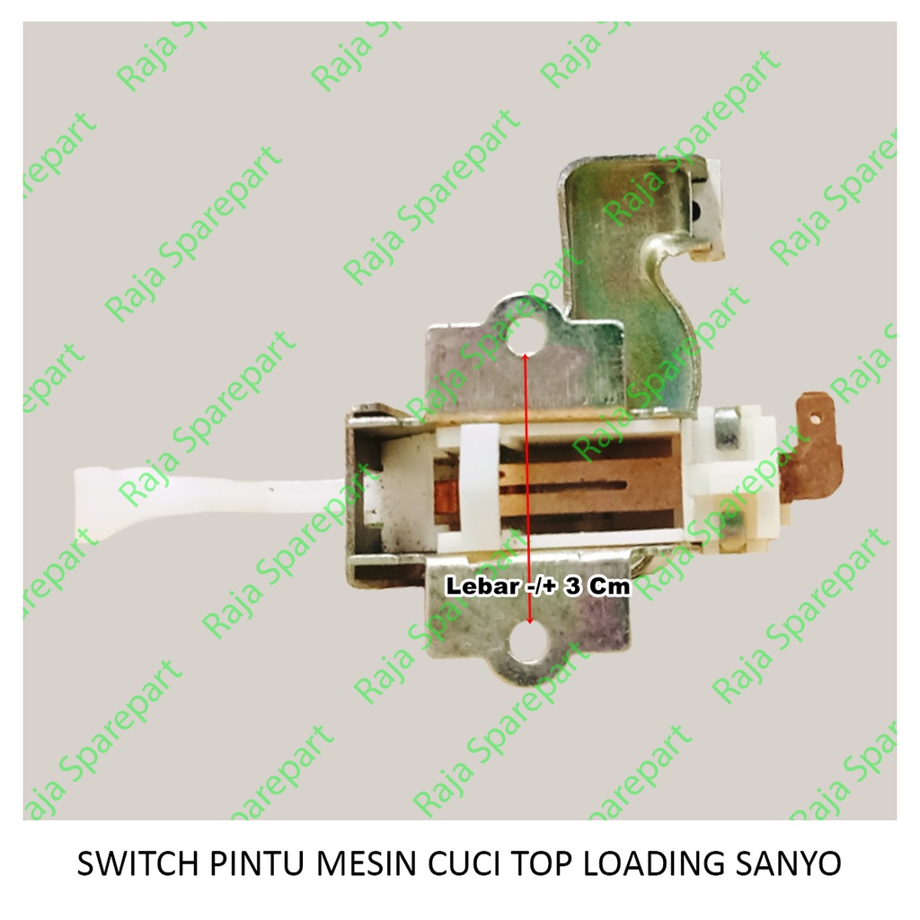 SWITCH PINTU / DOOR LOCK MESIN CUCI TOP LOADING SANYO 1 TABUNG