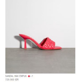 Heels Sandal ZARA Pink ORI