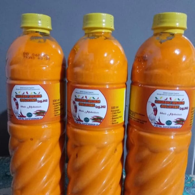 

SAMBEL/LOMBOK KUNING asli jln sulawesi lrg 242 isi 330ml