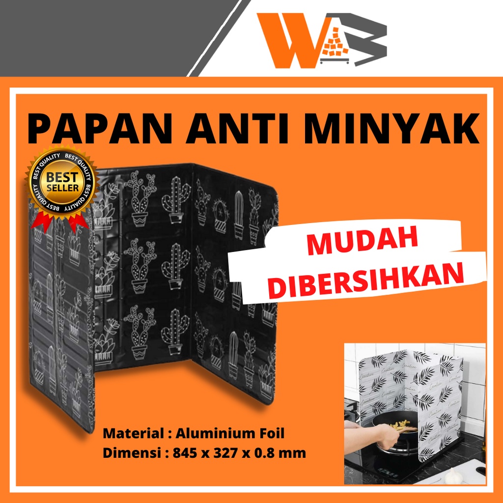 COD Anti Minyak Oil Splash Guard Screens Aluminium Foil Plate