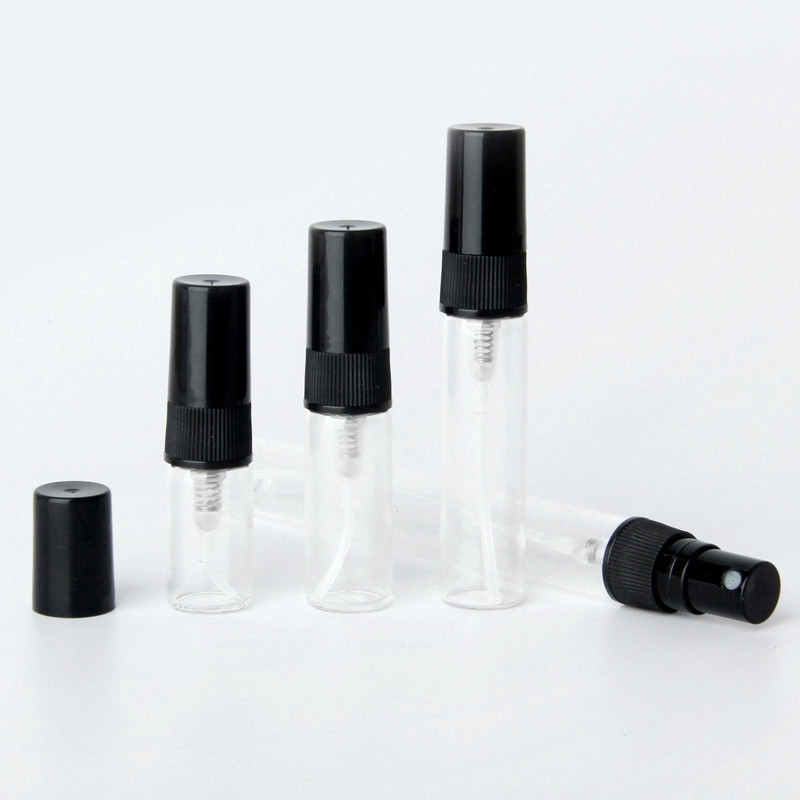 5Pcs Botol Spray Kaca Mini 5ml untuk Parfum / Kosmetik / Makeup