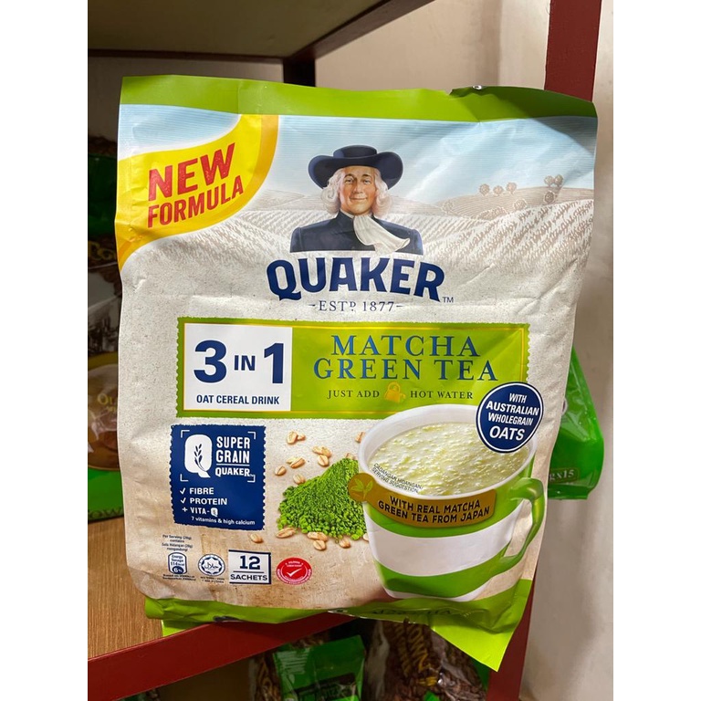 

Quaker 3in1 MATCHA MALAYSIA
