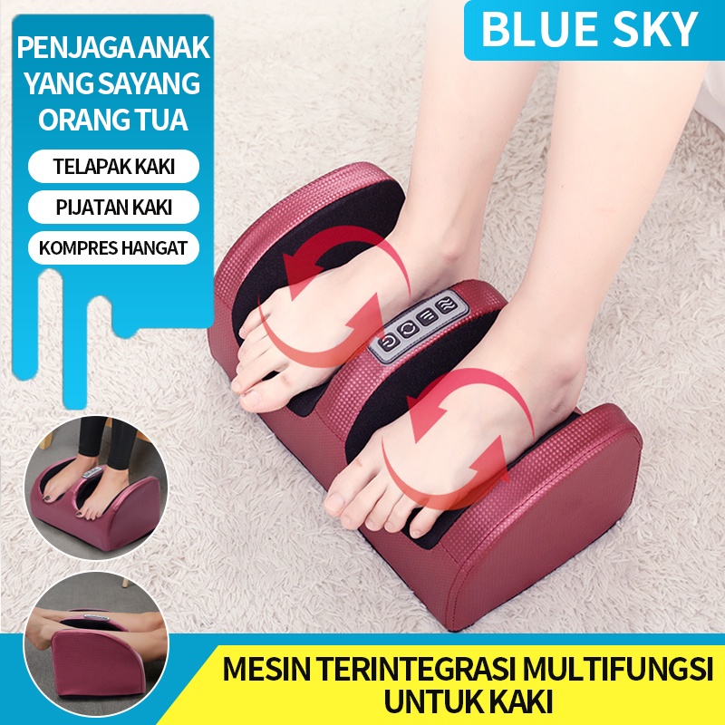 BLUE SKY Alat Pijat Kaki /pijat betis/ Mesin Pijat / Alat Pijit / Alat Pijat elektrik / Refleksi Kaki