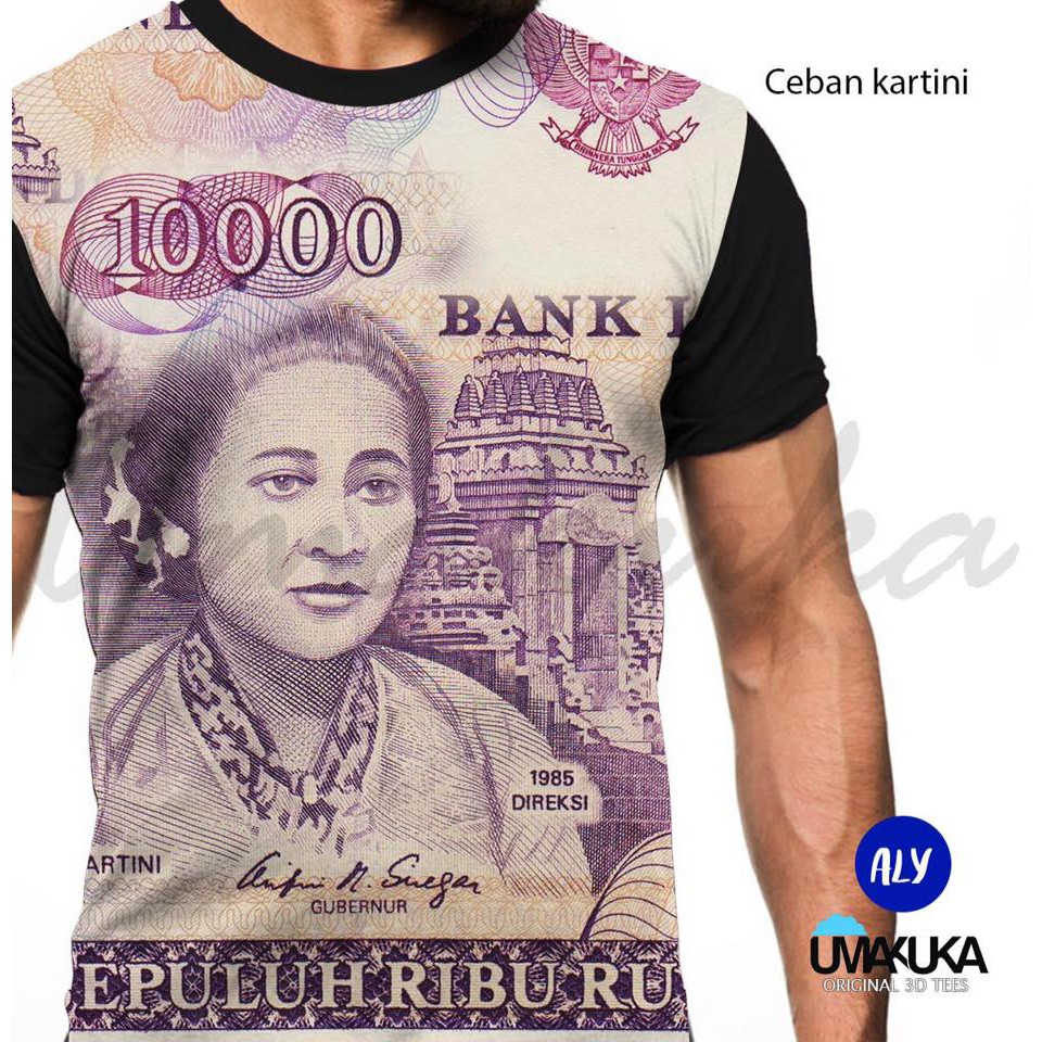 HS Custom Baju Kaos 3D Unik Motif Rokok Sampoerna Mild Full Print