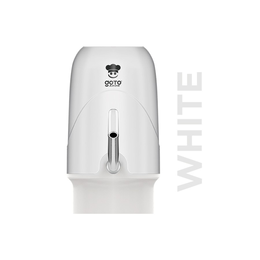 Goto Hydro White Pompa Galon Elektrik Dispenser Air Minum Gallon-ARON WHITE