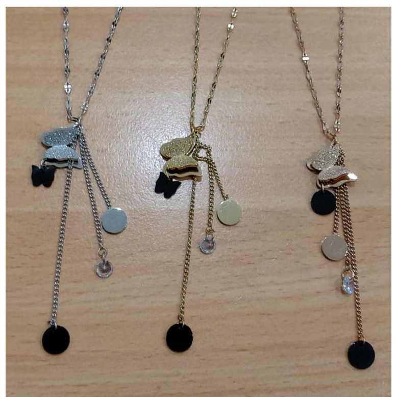 Kalung Titanium Wanita Terbaru Model Korea