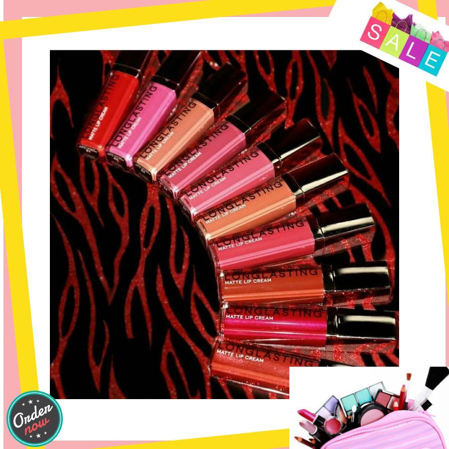A132 LT Pro Long Lasting Lipstick Matte Lip Cream Lipstik Kosmetik Bibir Original