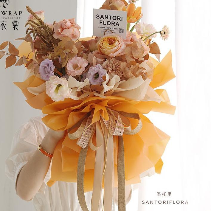 

✿ KERTAS BUNGA MTZ (1 PACK = 20 PCS) FLOWER WRAP/ PEMBUNGKUS BUNGA WATERPROOF ❇