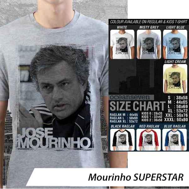 Mourinho SUPERSTAR.jpg  ~ Tshirt/Kaos/Raglan/Anak Oceanseven