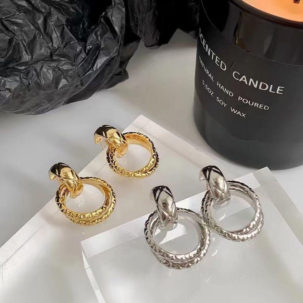 Needway Anting Wanita Manis Menawan Elegan Fashion Unik Simple Bulat