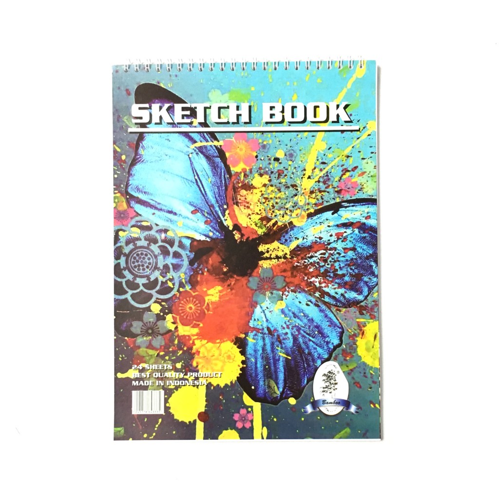 

Bamboo Sketch Book / Buku Gambar A4 Portrait 24 Sheets