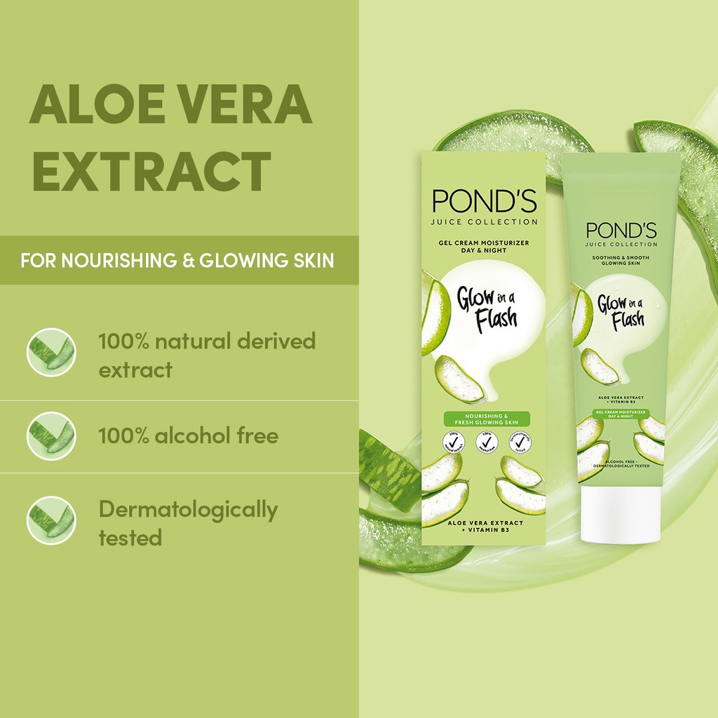 ponds moist aloe vera 20ml