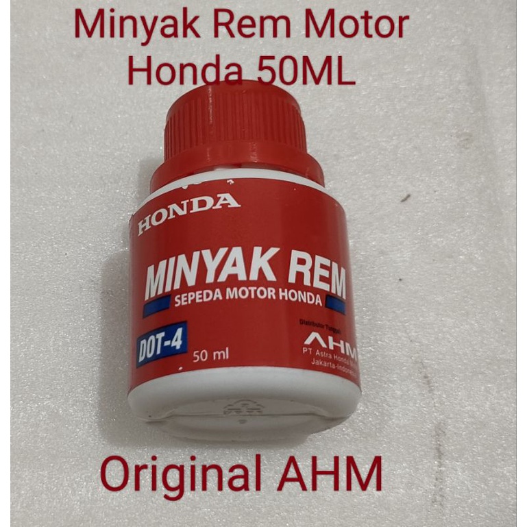 Minyak Rem Motor Honda Ori AHM HBF50ML