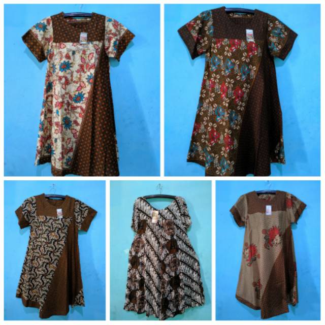 (BISA COD) DASTER BATIK BAHAN KATUN UKURAN ALL SIZE