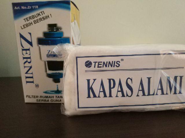 Zernii Kapas Alami - Kapas Untuk Penyaring Air Kotor