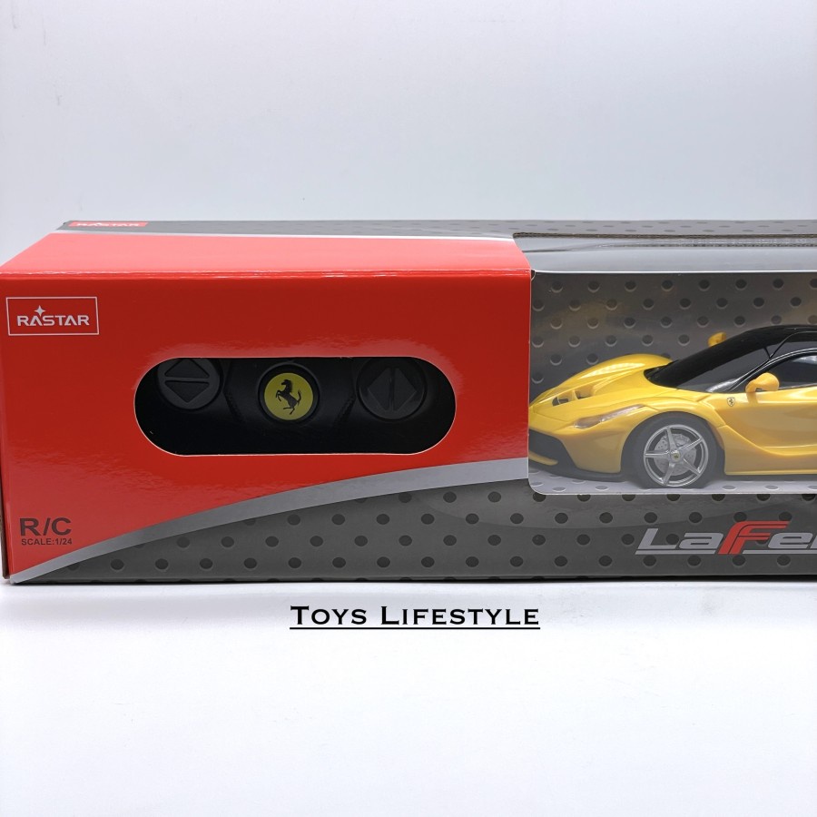 Mobil RC Remote Control RASTAR Ferrari LaFerrari 1:24 (LICENSED)