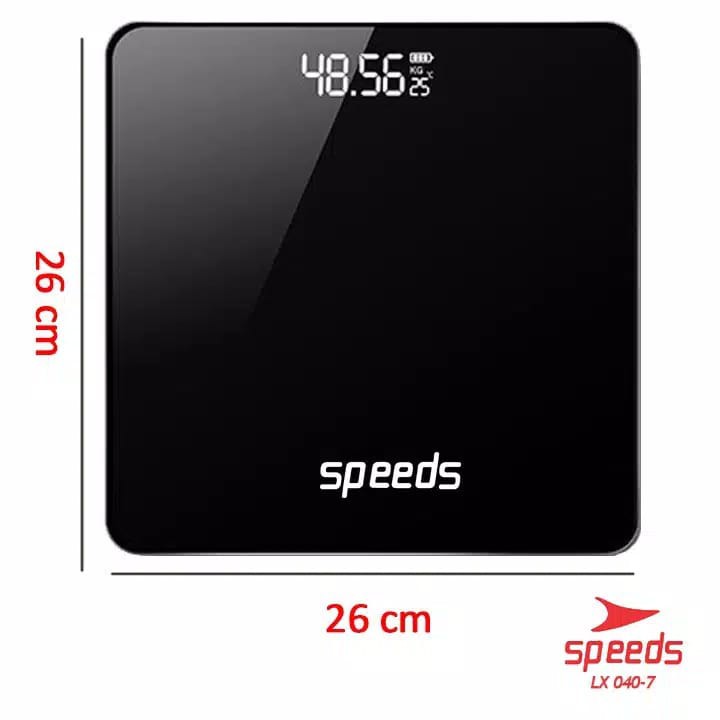Timbangan Digital Badan Tempered Elektronik Digital Scale 180KG LY/X 040-Hitam Kecil-7