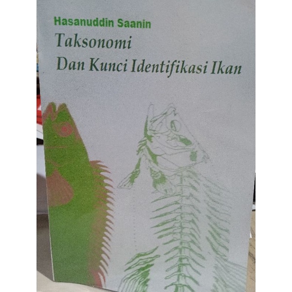 Buju buku best seller Taksonomi Dan Kunci Identifikasi Ikan