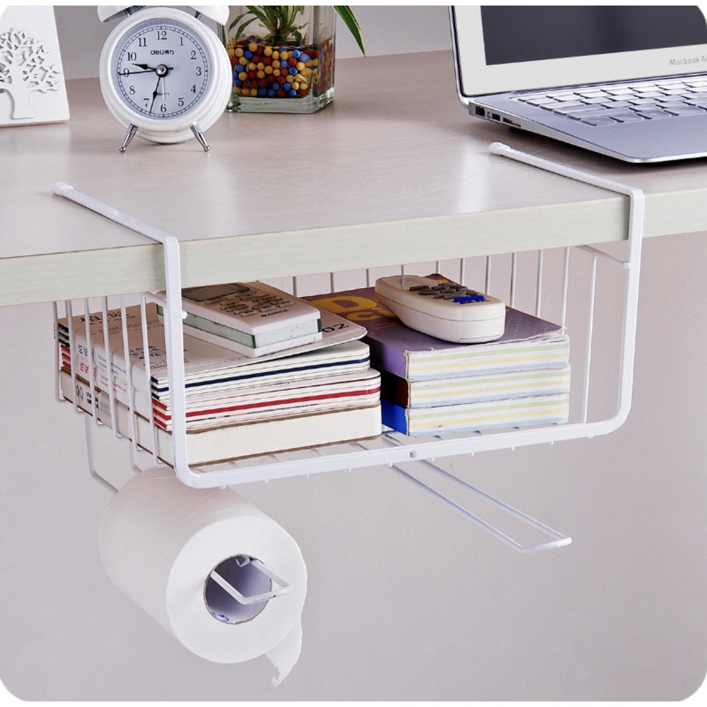 GOJEK -Gantungan Keranjang Slide (Type B) Keranjang Rak Buku Gantung / Keranjang Besi / Keranjang Ra