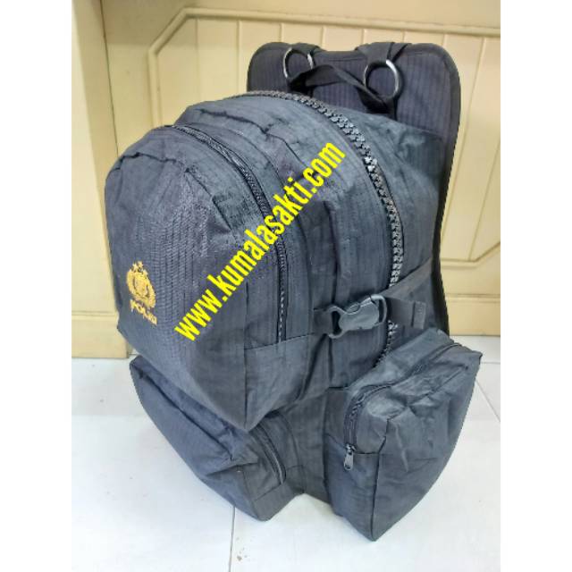 Tas Ransel Polisi Ring Kw. 1 Sleting Besar