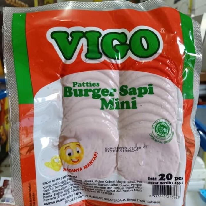 

VIGO Burger Sapi Mini 20s