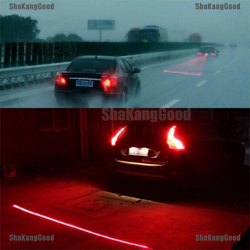 Lampu Laser Anti Tabrakan untuk Sinyal Rem / Peringatan / Fog Lamp Mobil / Motor, akang